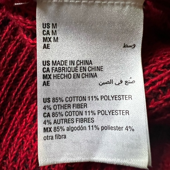 Style&Co bell sleeve cotton sweater -M - Picture 7 of 10